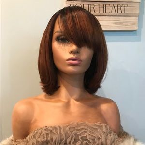 Two Toned Brazilian Human Hair Wig - Ashlee